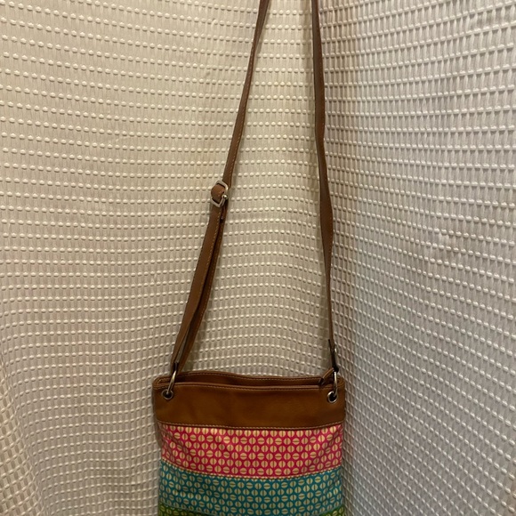 Stylish Multicolor Patterned Shoulder Bag - Picture 3 of 16